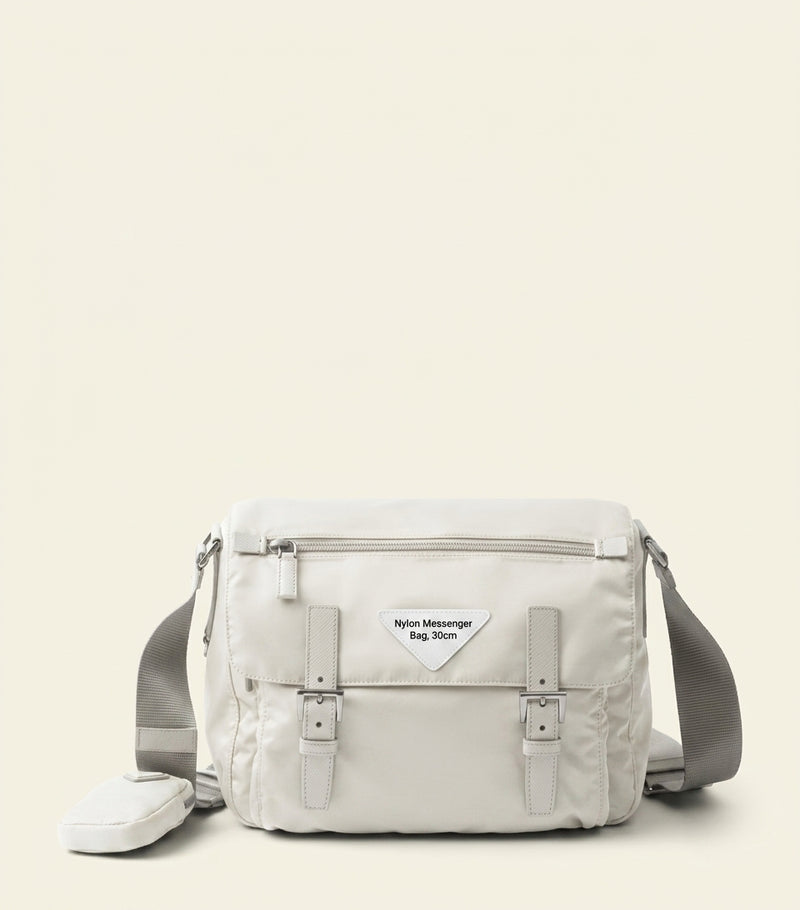Prada Re-Nylon cross-body bag Saffiano leather, UK version