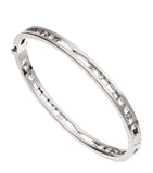 Bvlgari B.zero1 18kt white gold bangle - British product