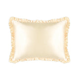 Superdrug Silver Cloud Silver Ion Satin Frilly Pillowcase - Buttercup Collection 50x75cm- Buy online at McGrocer