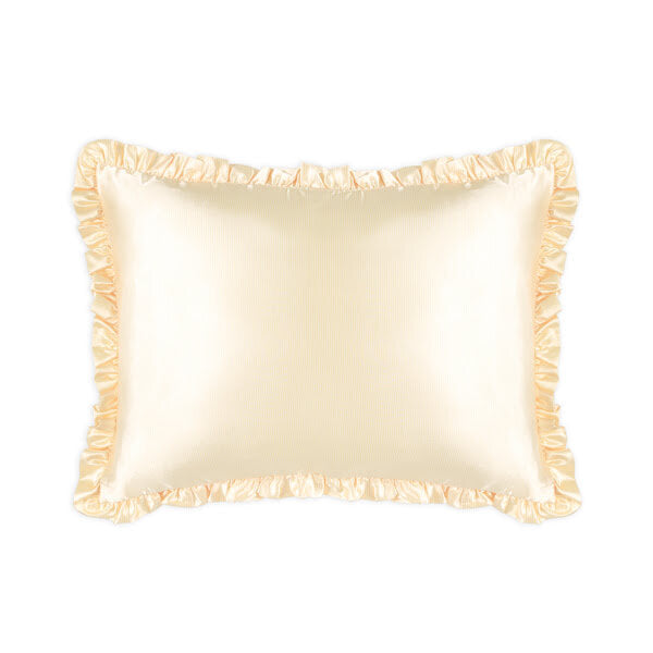 Silver Cloud satin frilly pillowcase with silver ion 50x75 cm, imported from the UK