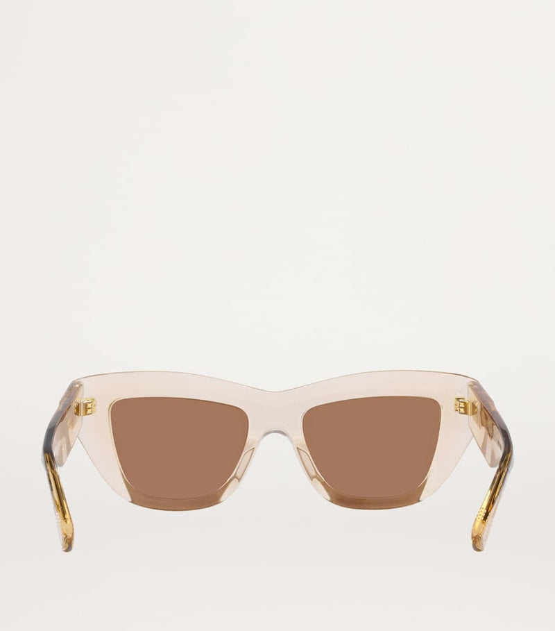 Bottega Veneta acetate frame sunglasses - British product