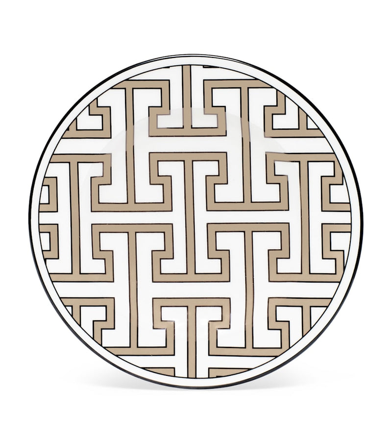 O.W. London Maze pattern tea plate 16.5cm, imported from the UK