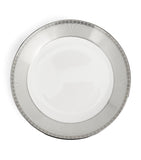 Wedgwood Silver Tonquin bone china deep plate 22cm (British brand)
