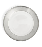 Wedgwood Silver Tonquin bone china deep plate 22cm (British brand)