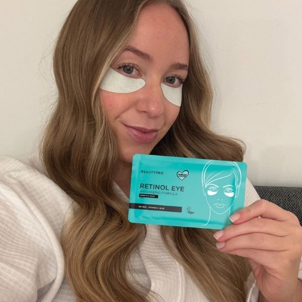 BEAUTYPRO retinol under eye patches 3 count, UK version