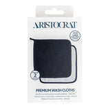 Aristocrat Grooming Wash Cloths 2 Pack 25cm - British product