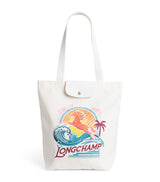 Harrods Longchamp Le Pliage Collection Medium Canvas Tote Bag- Buy online at McGrocer