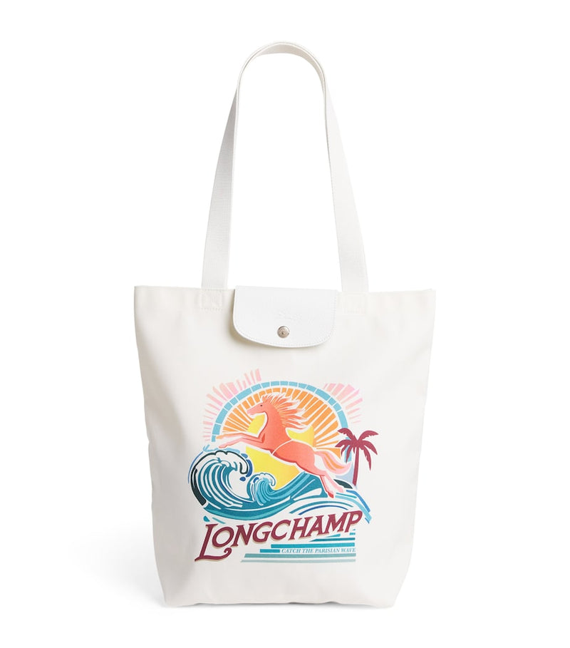 Longchamp Le Pliage canvas tote bag medium (British brand)
