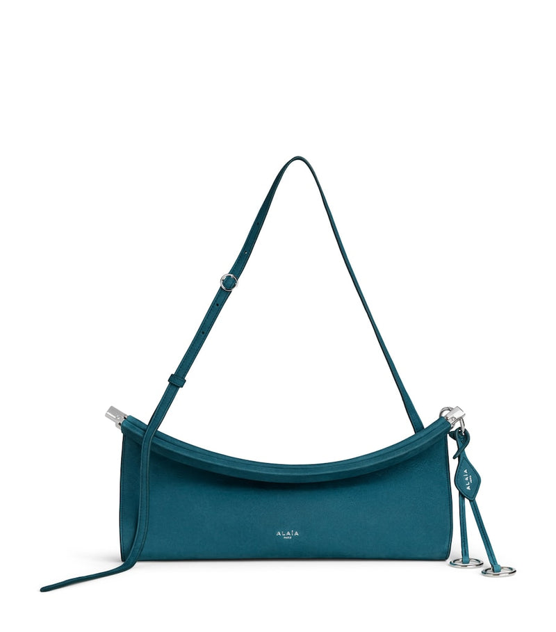Alaïa small nubuck Le Click East West shoulder bag (British brand)