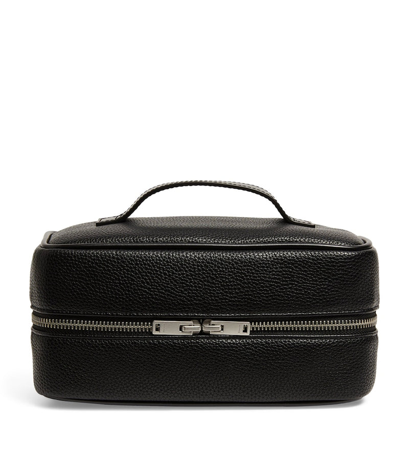 Sandro Paris grained wash bag (British brand)