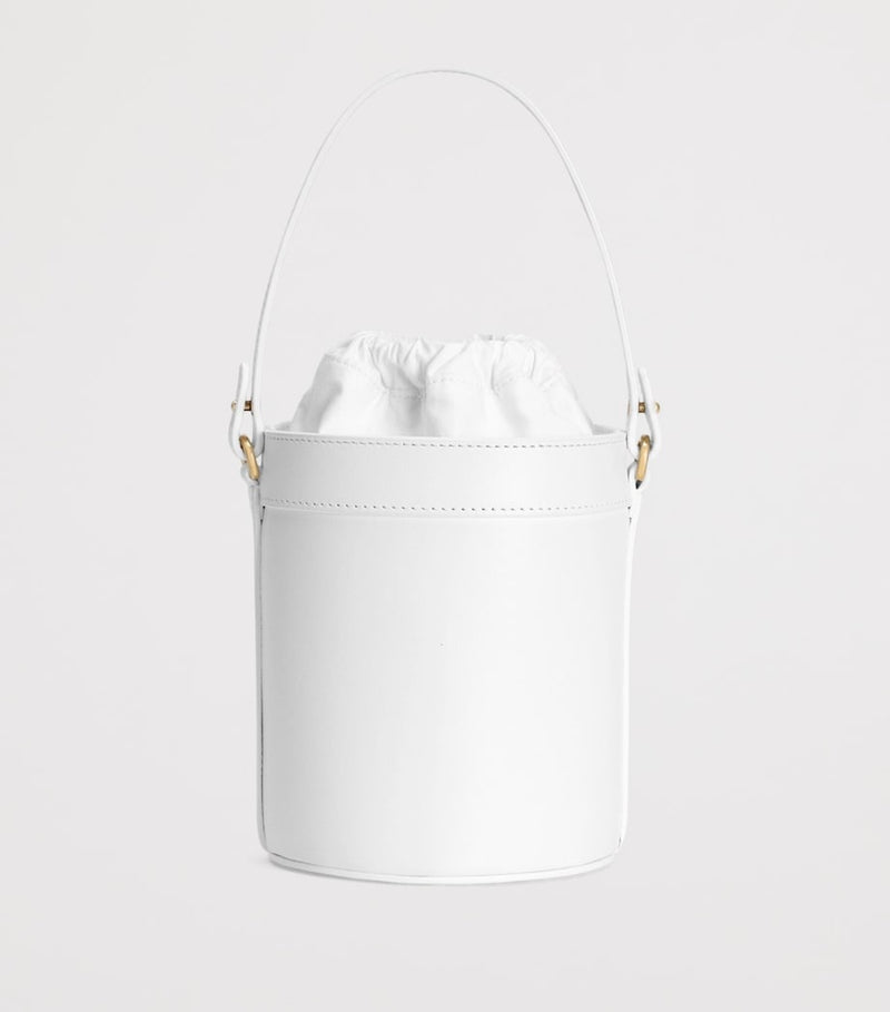 Dolce&Gabbana Kids leather bucket bag, imported from the UK
