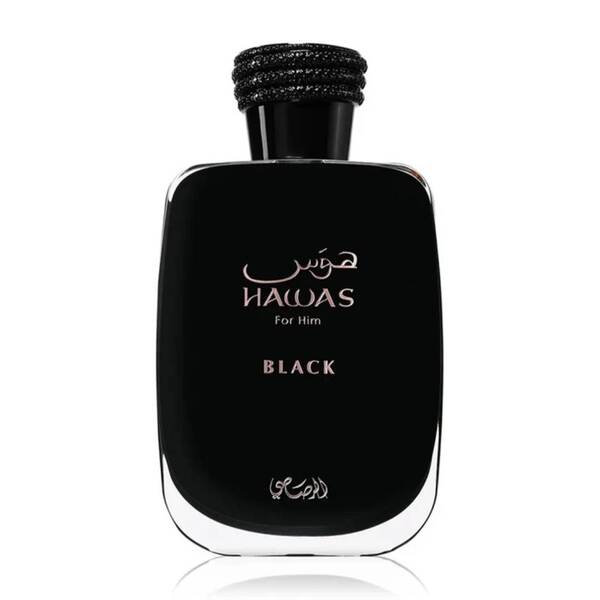 Rasasi Hawas Black Eau de Parfum 100ml (British brand)