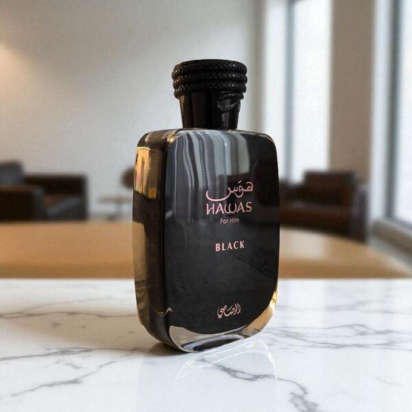 Rasasi Hawas Black Eau de Parfum 100ml (British brand)