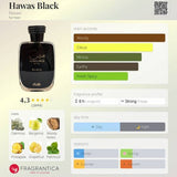 Rasasi Hawas Black Eau de Parfum 100ml (British brand)
