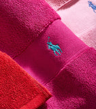 Ralph Lauren embroidered polo pony hand towel 50cm x 100cm, imported from the UK