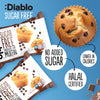 Diablo sugar free chocolate chip muffin 45g pack of 24, imported from the UK