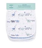 aden + anais Rising Star bibs set of 3 organic cotton, imported from the UK