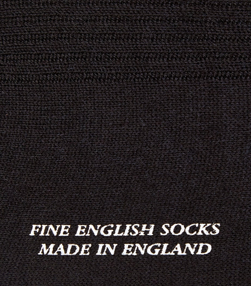 Pantherella merino wool-blend short socks, imported from the UK