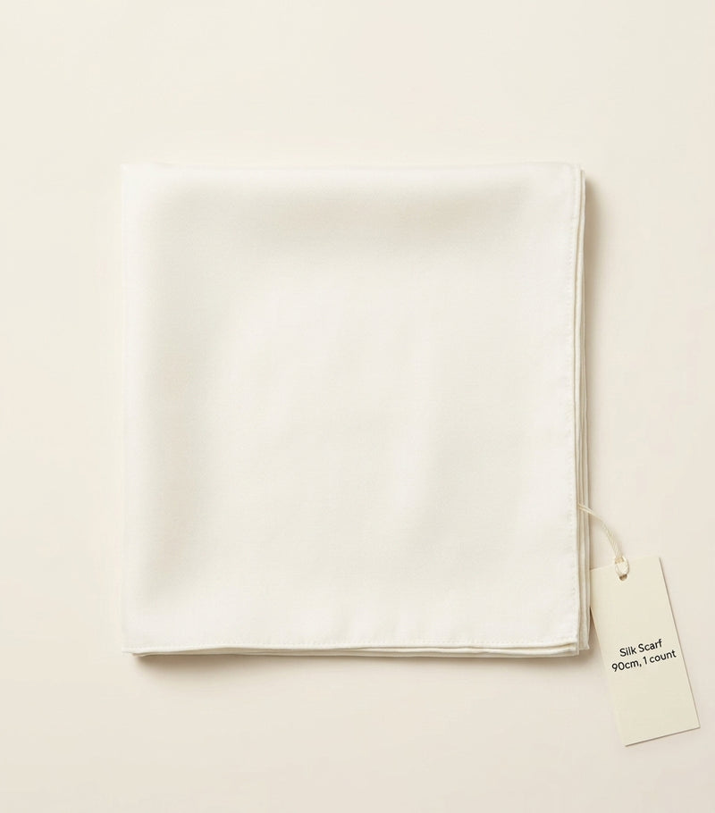 Burberry silk watercolour check scarf 90cm x 90cm, UK version