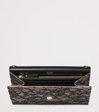 Jimmy Choo lace Emmie clutch bag H12cm W22cm, UK version