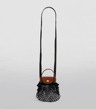 Longchamp extra-small Le Pliage Filet mesh tote bag - British product