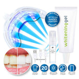 Rio teeth whitening advanced blue light kit, imported from the UK