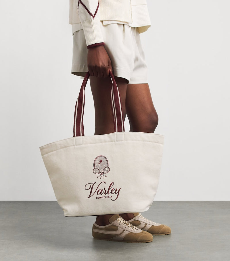 Varley Robinson Club canvas tote bag (British brand)