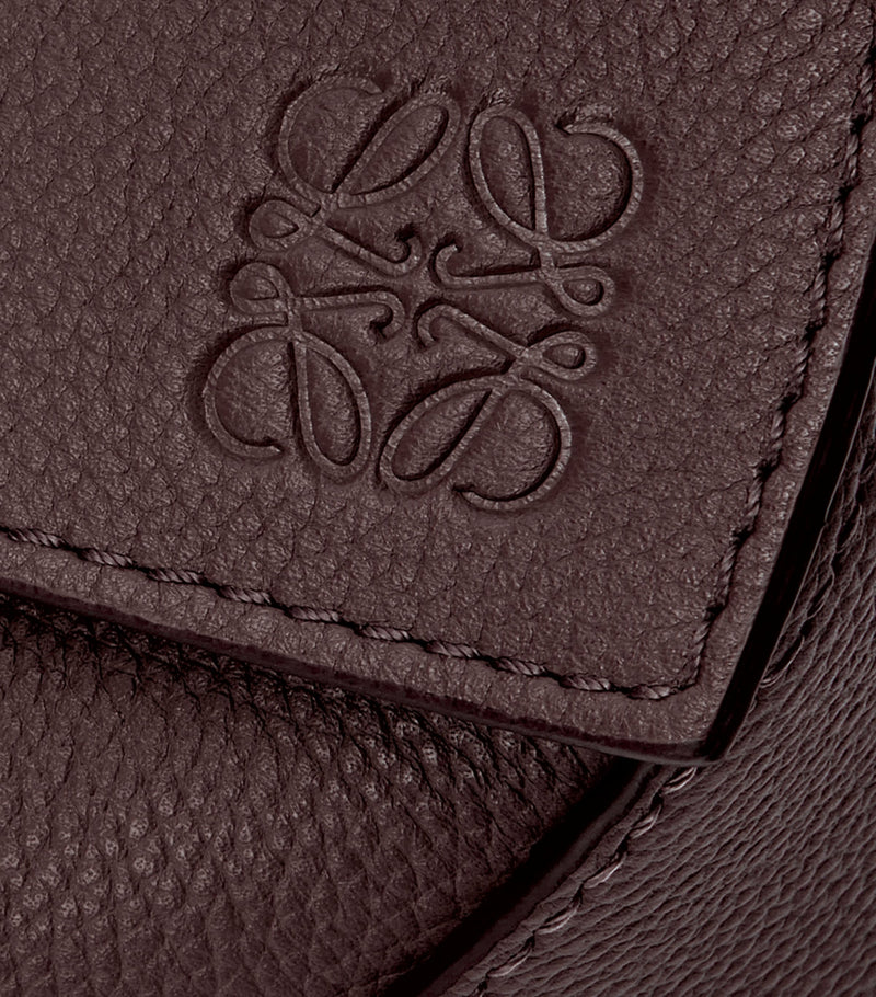 LOEWE small leather Puzzle Edge top-handle bag (British brand)