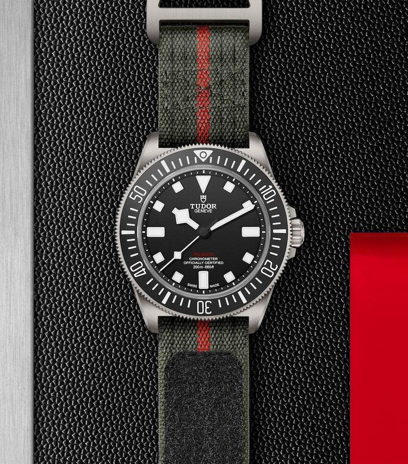 TUDOR Pelagos FXD titanium dive watch 42mm, imported from the UK