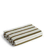 Harrods Organic Cotton Striped Bath Towel 70cm x 140cm- Buy online at McGrocer