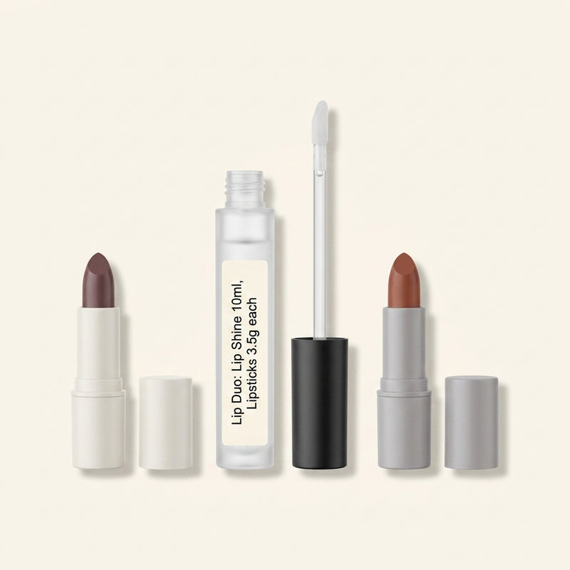 No7 Glossy Lips Bundle set of lip glosses - British product