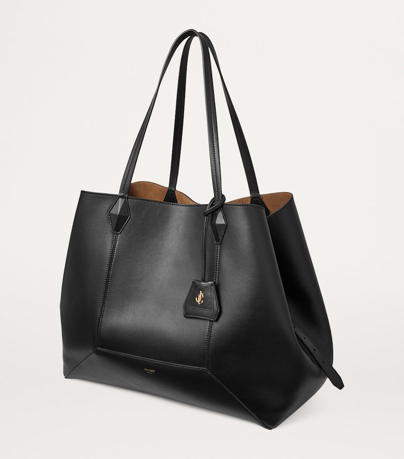 Jimmy Choo Diamond herringbone tote bag calf leather (British brand)