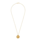Jennifer Meyer yellow gold diamond good luck necklace (British brand)