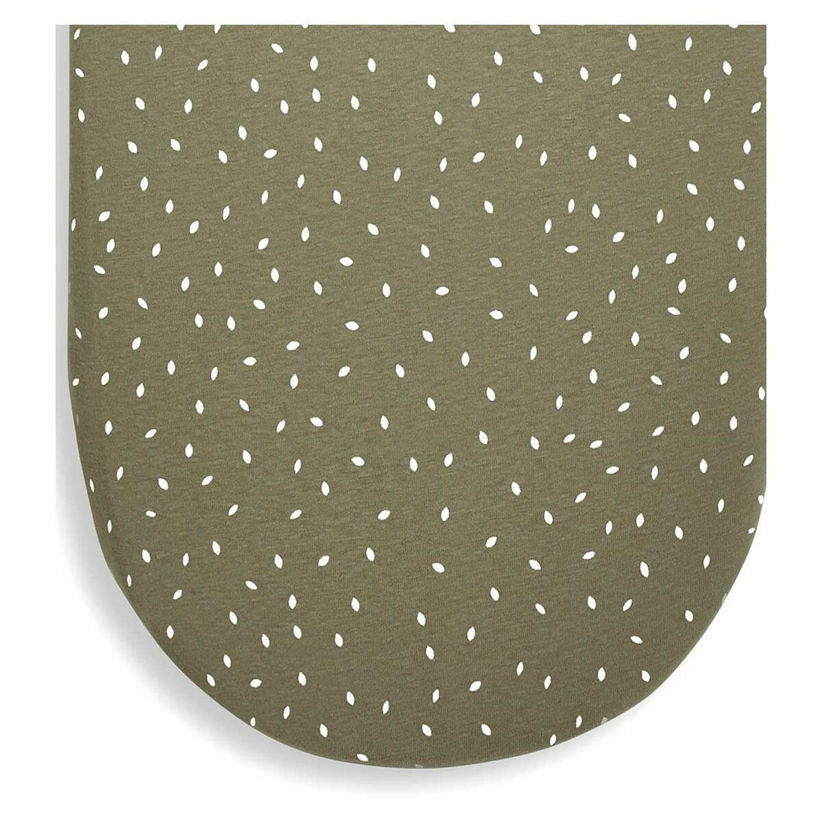 The Little Green Sheep Organic Moses Basket Fitted Sheet - Juniper Rice Print GOODS Boots