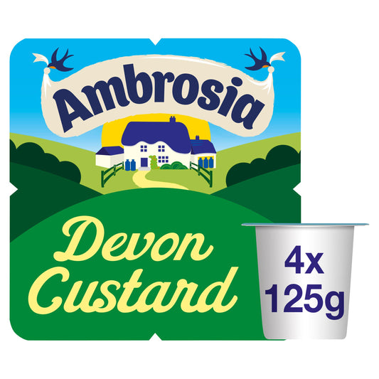 Ambrosia Custard Pots 4x125g GOODS Sainsburys   