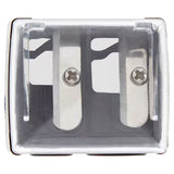 Superdrug Superdrug Pencil Sharpener Cosmetic Makeup Tool Dual Hole- Buy online at McGrocer