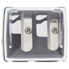 Superdrug dual pencil sharpener (British brand)