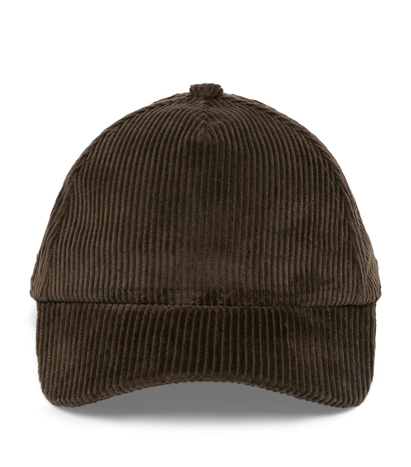 Weekend Max Mara corduroy baseball cap, UK version