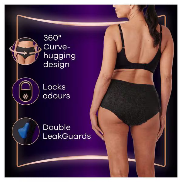 Always Discreet Incontinence Pants Black L - British product