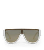Alaïa square sunglasses with oversized frame - British product