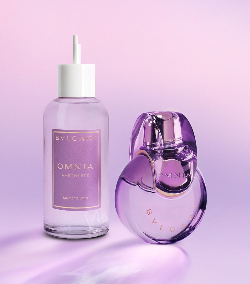 Bvlgari Omnia Amethyste eau de toilette refill 200ml, imported from the UK