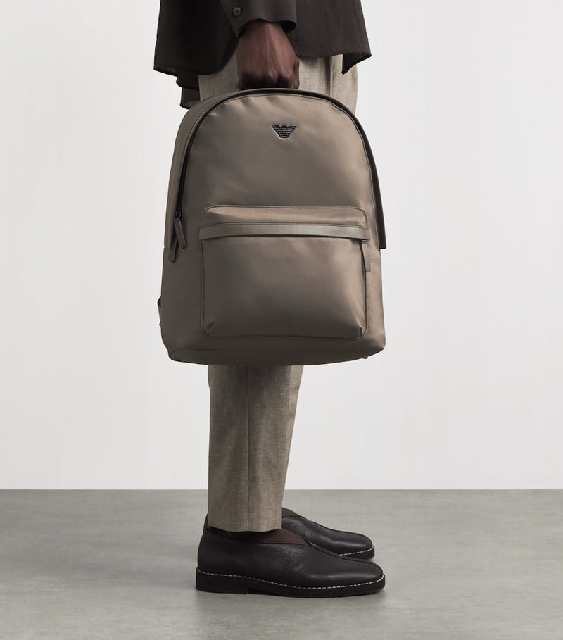 Emporio Armani logo backpack, UK version