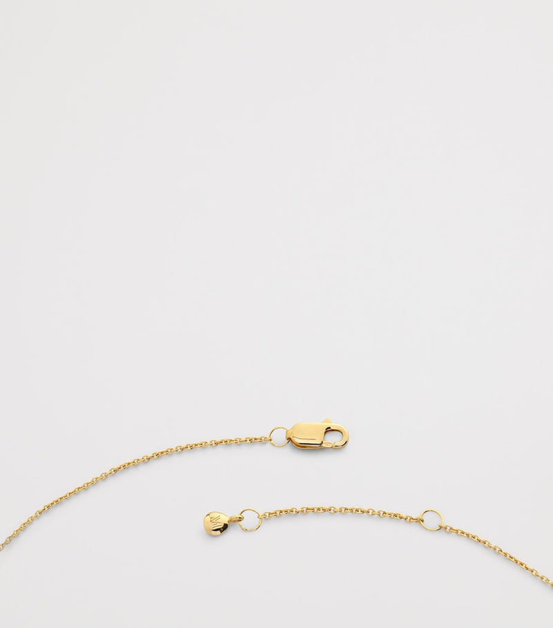 Monica Vinader gold vermeil Antica bold chain necklace 48cm, imported from the UK