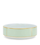 Harrods GINORI 1735 Porcelain Colonna Diva Verde Salad Bowl 24cm- Buy online at McGrocer