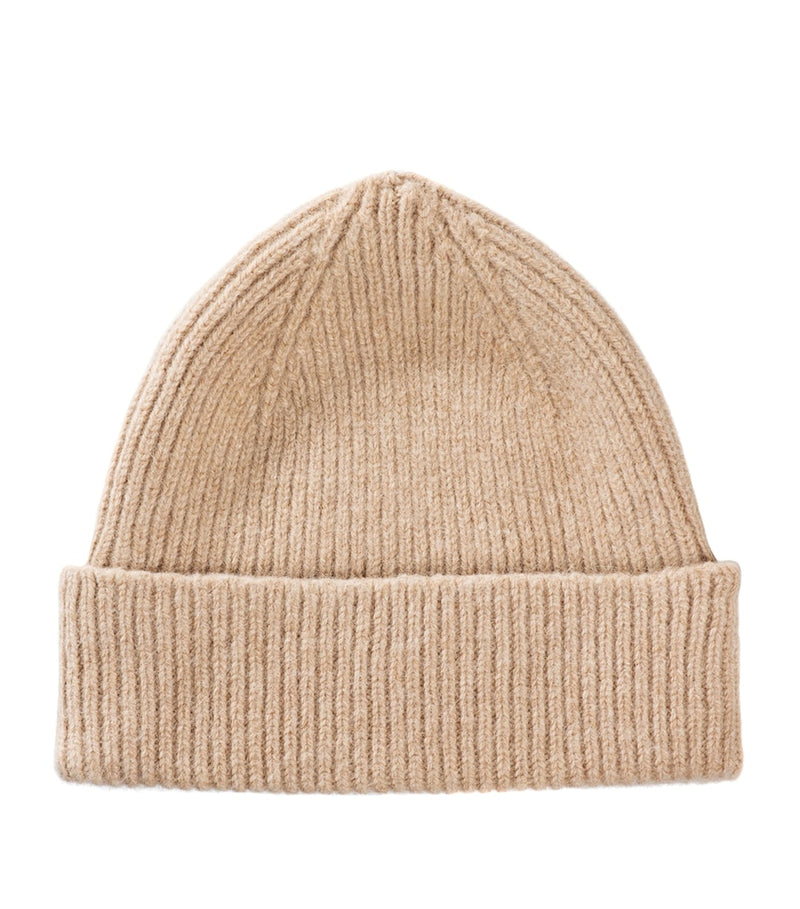 Le Bonnet lambswool caregora beanie, imported from the UK
