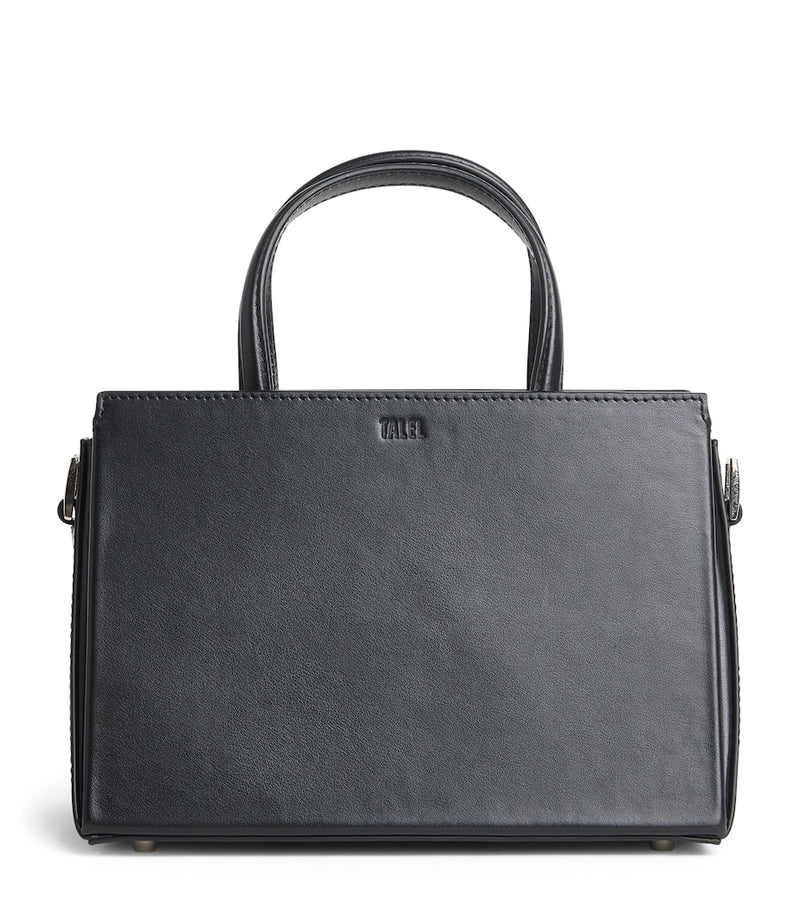 Talel Paris medium leather V2 tote bag (British brand)