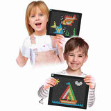 Small World Toys creative art lights pegboard set (British brand)