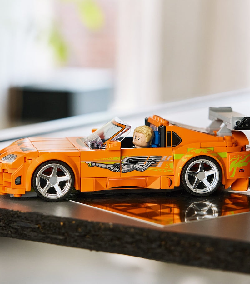 LEGO Speed Champions Toyota Supra MK4 building set - British product