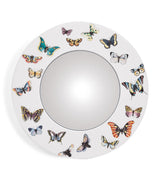 Harrods Convex Wall Mirror with Butterfly Border, 50cm Approx.- Buy online at McGrocer