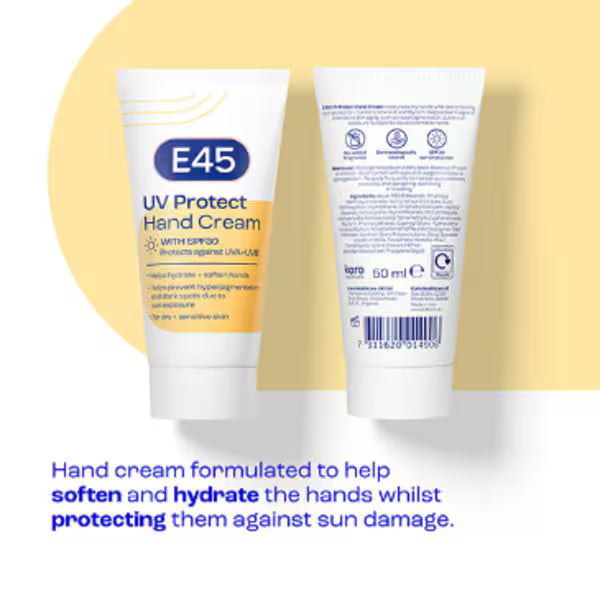 E45 UV Protect Hand Cream SPF 30 - British product